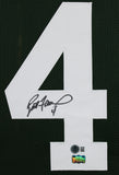 Brett Favre Authentic Signed Green Pro Style Framed Jersey BAS Witnessed