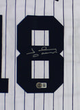 Johnny Damon Signed New York Custom White Jersey