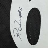 Autographed/Signed Patrick Queen Pittsburgh Black Football Jersey JSA COA