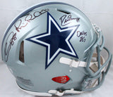 Lamb/Irvin/Pearson Signed Cowboys F/S Speed Authentic Helmet-Fanatics/BAW Holo