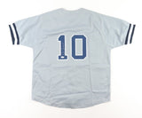 Chris Chambliss Signed New York Yankees Jersey (JSA COA) 6xWorld Series Champion