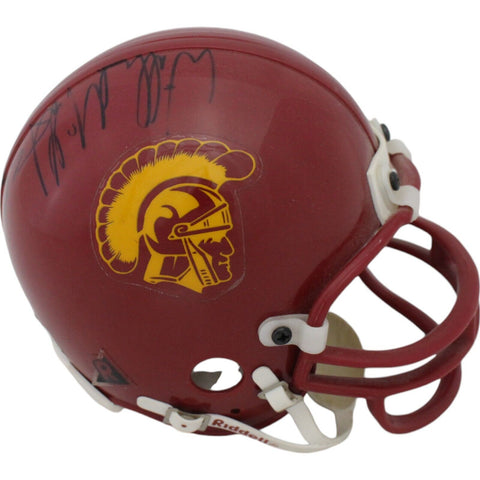 Willie McGinest Autographed USC Trojans VSR4 AS IS Mini Helmet DEN 47561