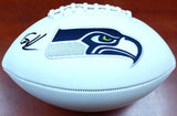 CORTEZ KENNEDY AUTOGRAPHED SIGNED WHITE LOGO FOOTBALL SEAHAWKS BECKETT 110684