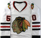 Corey Crawford Signed Blackhawks Jersey (JSA) 2X Stanley Cup Champion 2013/ 2015