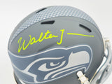 WALTER JONES AUTOGRAPHED SIGNED SEAHAWKS SLATE GRAY SPEED MINI HELMET JSA 234548