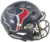 Texans Deshaun Watson Signed Riddell Speed Flex Full Size Helmet JSA #FF93848