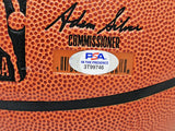 LARRY BIRD AUTOGRAPHED INDOOR/OUTDOOR WILSON NBA BASKETBALL CELTICS PSA/DNA