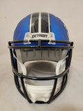 DAVID MONTGOMERY SIGNED DETROIT LIONS 2024 ALT SPEED REPLICA HELMET BECKETT QR