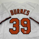 Autographed/Signed Corbin Burnes Baltimore White Baseball Jersey Beckett BAS COA