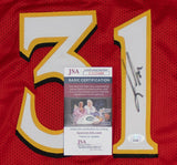 Jason Terry Signed Atlanta Hawks Jersey (JSA COA) Ex-Arizona Point Guard