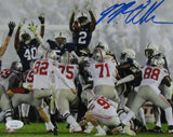 Marcus Allen Penn State the BLOCK v. OSU Autographed 8x10 Photo JSA 167379