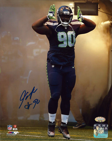 JARRAN REED AUTOGRAPHED SIGNED SEATTLE SEAHAWKS 8X10 PHOTO MCS HOLO 107987