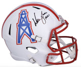 Warren Moon Autographed "HOF 06" Houston Oilers Full Size Speed Helmet Fanatics