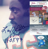 Larry Little HOF Miami Dolphins Signed/Inscribed 8x10 Photo JSA 164669