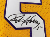 Robert Horry Signed L.A Lakers Jersey (PSA COA) Los Angeles 7xNBA Champ / Foward