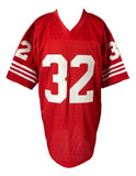 OJ Simpson San Francisco Signed Red Football Jersey JSA WA221962