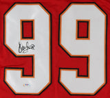 Warren Sapp Signed Tampa Bay Buccaneers Career Highlight Stats Jersey (PSA COA)