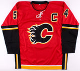 Rasmus Andersson Signed Calgary Flames Jersey (Beckett COA) NHL Career 2015-2024