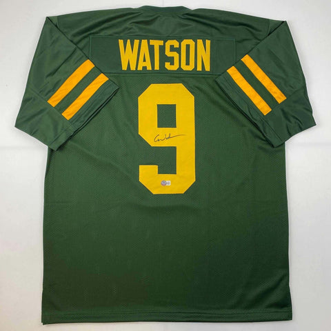 Autographed/Signed Christian Watson Green Bay Color Rush Jersey Beckett BAS COA