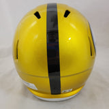 ROMAN WILSON SIGNED PITTSBURGH STEELERS FS FLASH SPEED REPLICA HELMET BECKETT QR