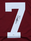 Michael Vick Signed Virginia Tech Hokies Jersey (Beckett COA) #1 Overall Pk 2001