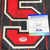 Steve Kerr Signed Jersey PSA/DNA Chicago Bulls Michael Jordan