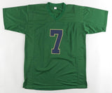 Isaiah Foskey Signed Notre Dame Fighting Irish Jersey (JSA COA) Senior Def, End