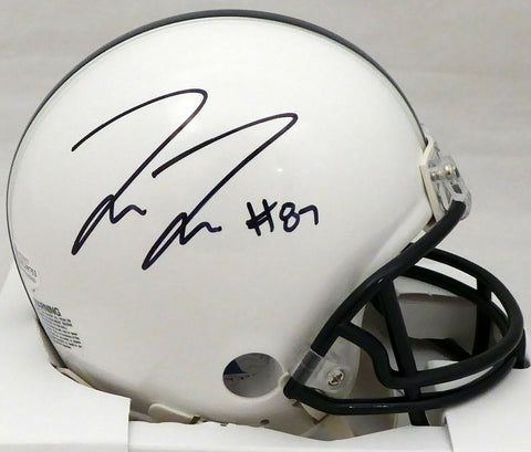 PAT FREIERMUTH AUTOGRAPHED SIGNED PENN STATE WHITE MINI HELMET BECKETT 191113