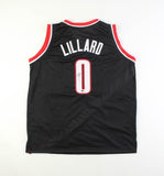 Damian Lillard Signed Portland Trail Blazer "Dame Time" Jersey (Beckett)