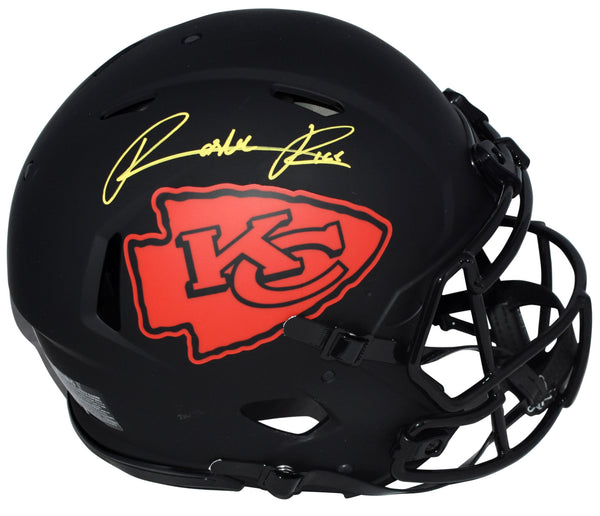 RASHEE RICE AUTOGRAPHED KANSAS CITY CHIEFS ECLIPSE AUTHENTIC HELMET BECKETT