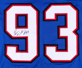 Pat Williams Signed Bills Jersey (JSA COA) Buffalo 3xPro Bowl Defensive Tackle