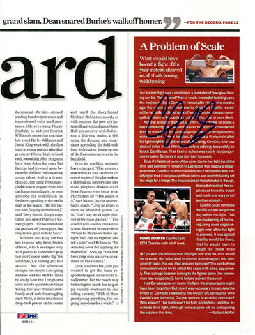 Diego Corrales Autographed Signed Magazine Page Photo PSA/DNA #S48491