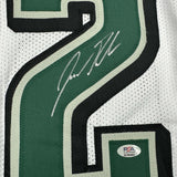 Autographed/Signed Jason Kelce Philadelphia White Football Jersey PSA/DNA COA