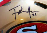 Frank Gore Autographed F/S San Francisco 49ers Speed Authentic Helmet-JSA W *Bla