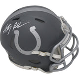 Anthony Richardson Signed Indianapolis Colts Slate Mini Helmet FAN 46018