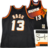 SUNS STEVE NASH AUTOGRAPHED M&N 1996-97 JERSEY XL BECKETT 233678