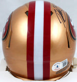 Patrick Willis Autographed 49ers Speed Mini Helmet- Beckett W Hologram *Black