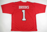 Jordyn Brooks Signed Texas Tech Red Raiders Jersey Insc (JSA COA) Seahawks L.B.