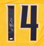 Mattias Ekholm Signed Predators Jersey (JSA) Nashville Defenseman 2012-2022