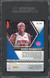 Pistons Sekou Doumbouya 2019 Panini Mosaic #243 Rookie Card Graded Mint 9.5! SGC