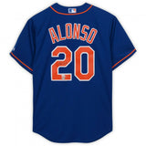 Pete Alonso Signed New York Mets Jersey (Fanatics Hologram) 2019 NL Rookie Year