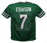 Boomer Esiason Autographed/Signed Pro Style Green XL Jersey Beckett 35830