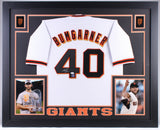 Madison Bumgarner Signed S.F. Giants 35x43 Custom Framed Jersey (JSA Hologram)