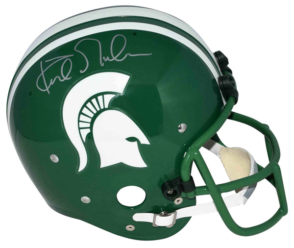 KIRK GIBSON SIGNED MICHIGAN STATE SPARTANS FULL SIZE THROWBACK RK HELMET COA