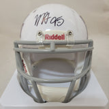 MYLES GARRETT SIGNED TEXAS A&M AGGIES SPEED MINI HELMET BECKETT QR