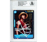 Inaki Godoy Signed One Piece P-055 Monkey D. Luffy Live Action Edition Game Card