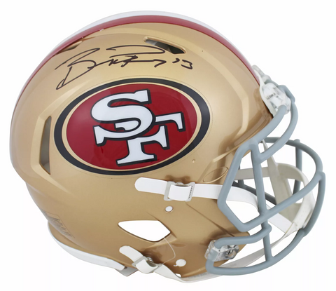 Brock Purdy San Francisco 49ers Autographed Riddell Speed Authentic Helmet