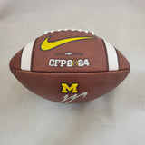 JJ MCCARTHY SIGNED MICHIGAN WOLVERINES NIKE VAPOR ELITE CFP 24 FOOTBALL BECKETT