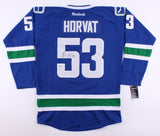 Bo Horvat Signed Vancouver Canucks Jersey (Beckett COA) 2017 All Star Center