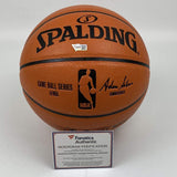 Autographed/Signed GORDON HAYWARD Hornets Spalding Basketball Fanatics COA Auto